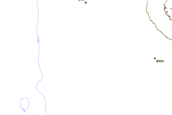 Shoreline around Middleton Bay