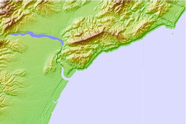 Surf spots located close to Midshore Bay