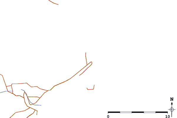 Roads and rivers around Mill Bay