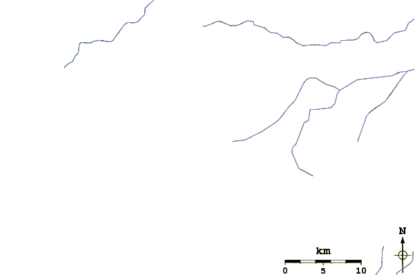 Roads and rivers around Millers Rights
