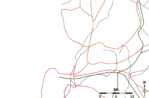 Roads and rivers around Milnerton