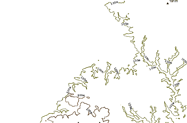 Shoreline around Milook