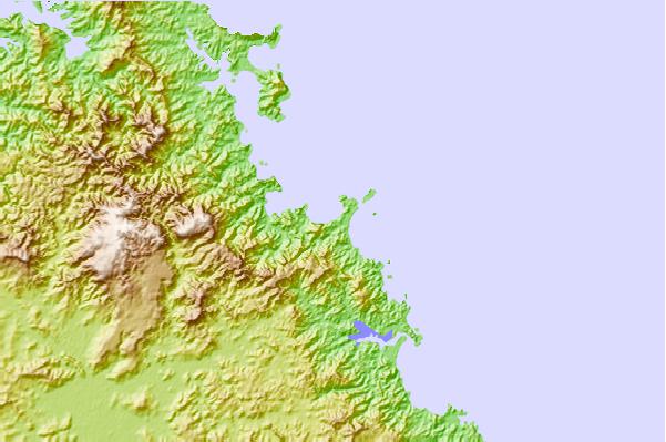 Surf spots located close to Mimiwhangata