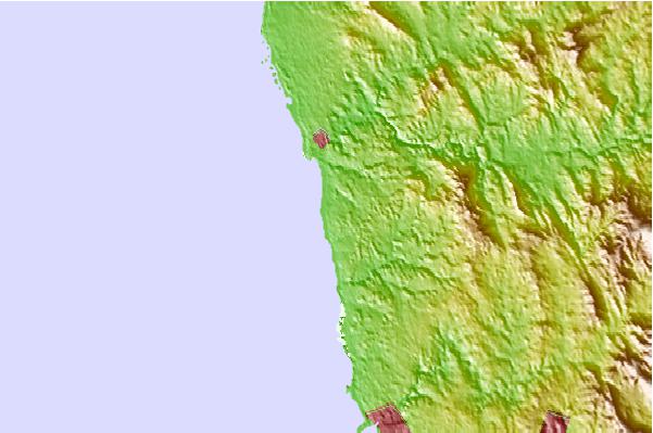 Surf spots located close to Mindelo