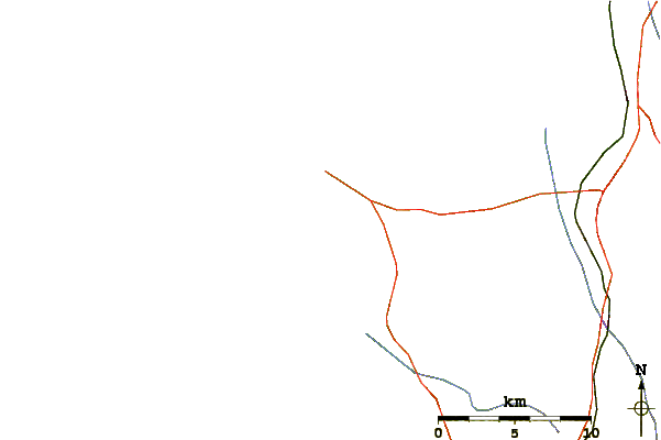 Roads and rivers around Mini Pipe