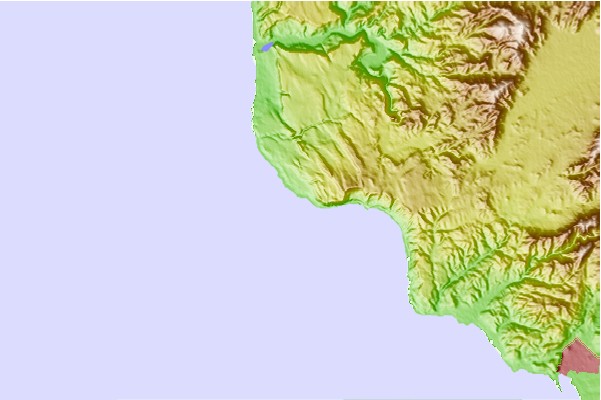 Surf spots located close to Mirador Viewpoint