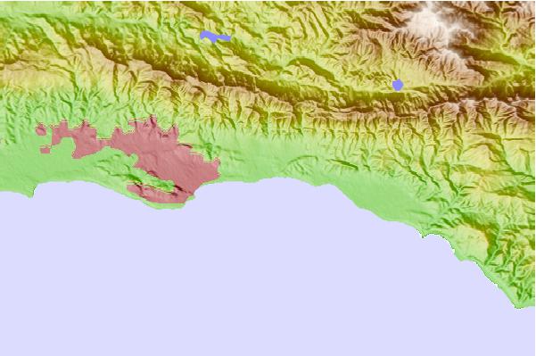 Surf spots located close to Miramar