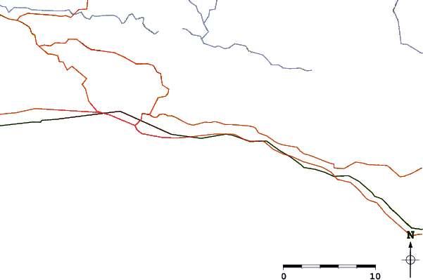 Roads and rivers around Miramar
