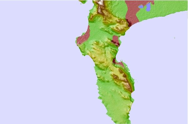 Surf spots located close to Misty Cliffs