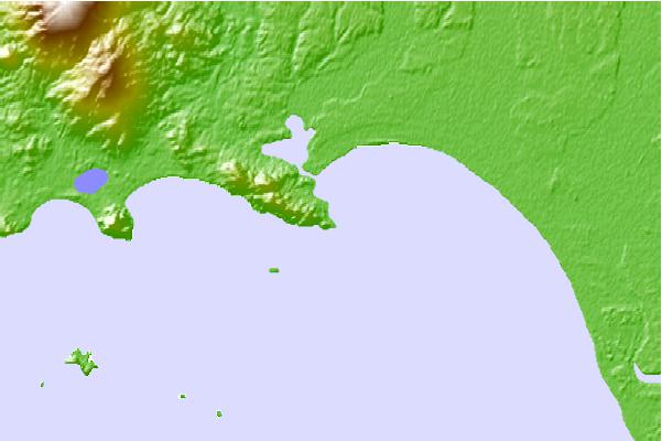 Surf spots located close to Mitchell's Bay