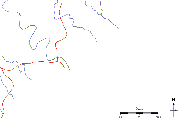 Roads and rivers around Mntafufu