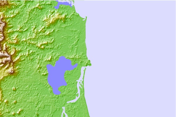 Surf breaks located close to Moffats Left