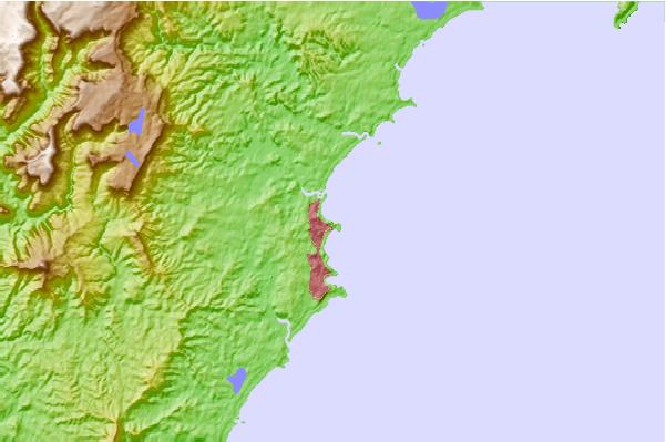 Surf spots located close to MollymookBeach