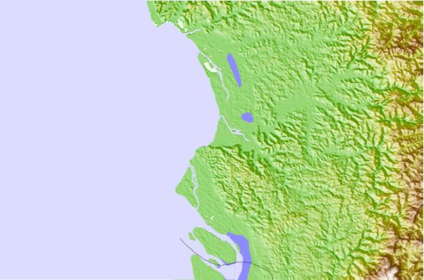 Surf spots located close to Mompiche