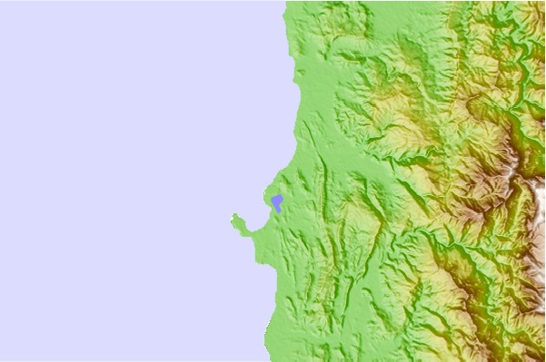 Surf breaks located close to Mona Liza Point