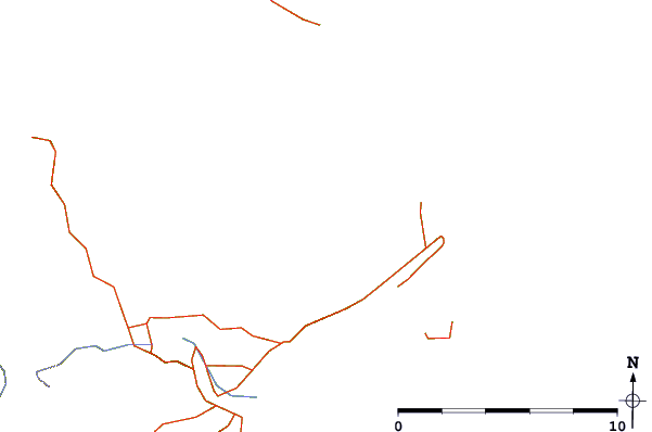 Roads and rivers around Monashka Bay