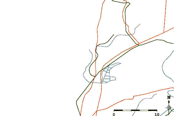 Roads and rivers around Mongrels