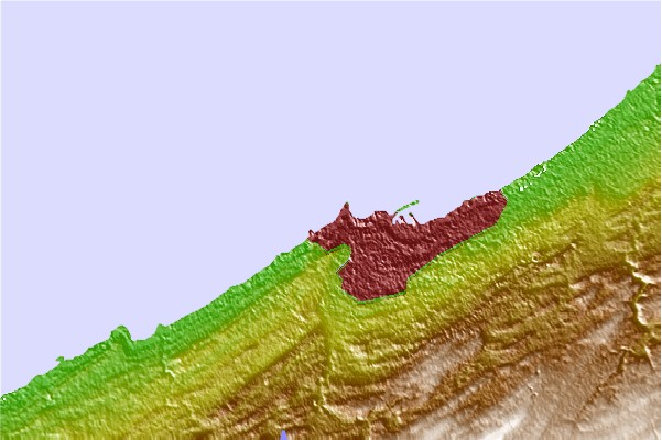 Surf spots located close to Monica beach