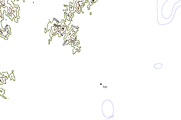 Shoreline around Monseigneur Bay
