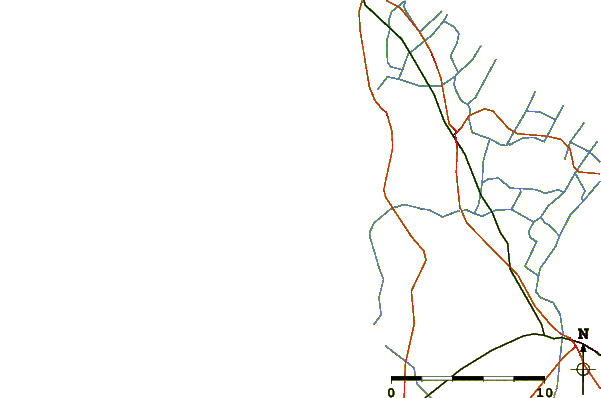 Roads and rivers around Montalivet-les-Bains