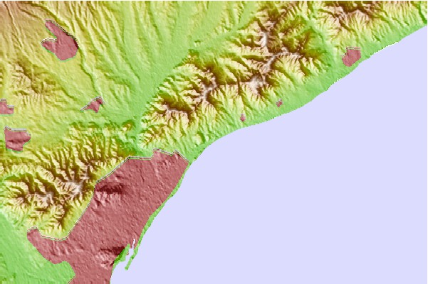 Surf spots located close to Montgat