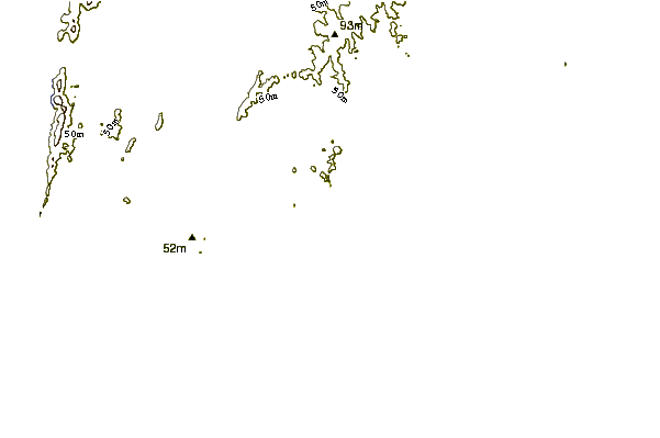Shoreline around Montoya