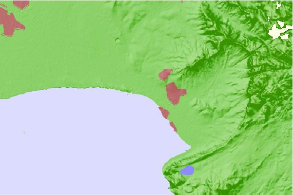 Surf spots located close to Monwabisi Strand