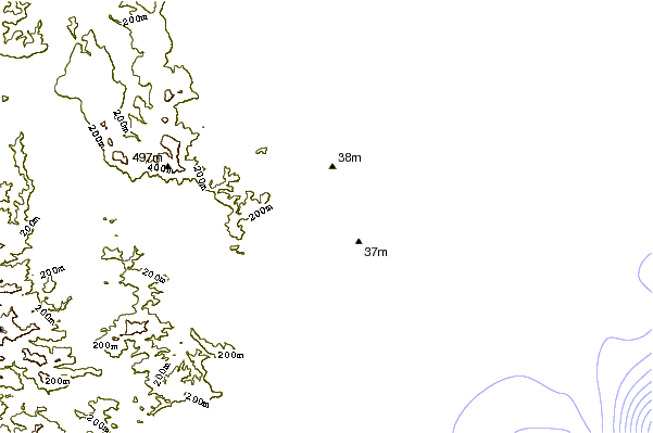 Shoreline around Moonee Beach and Creek