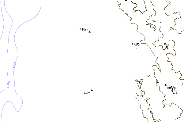 Shoreline around Moonstone Beach