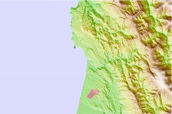 Surf spots located close to Moonstone Beach