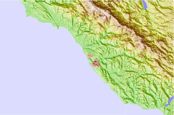 Surf spots located close to Moonstone
