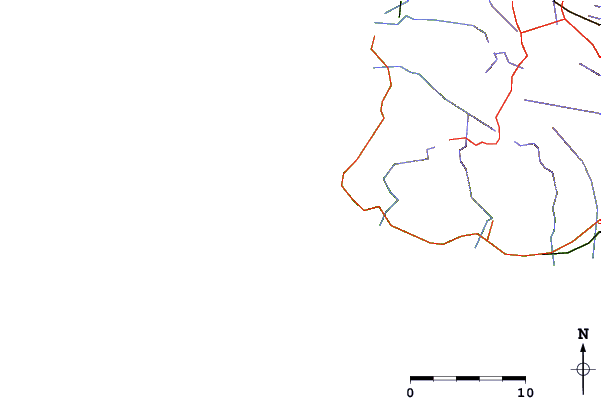 Roads and rivers around Morne Rights