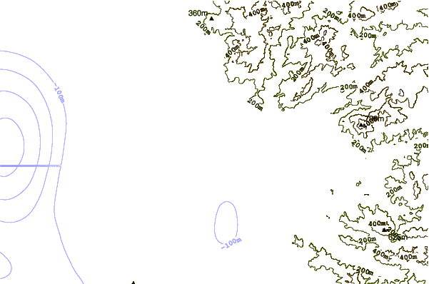 Shoreline around Morro Negrito - Rivermouth