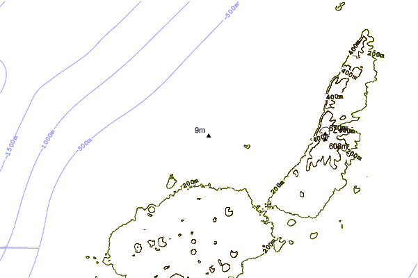 Shoreline around Morro Negro