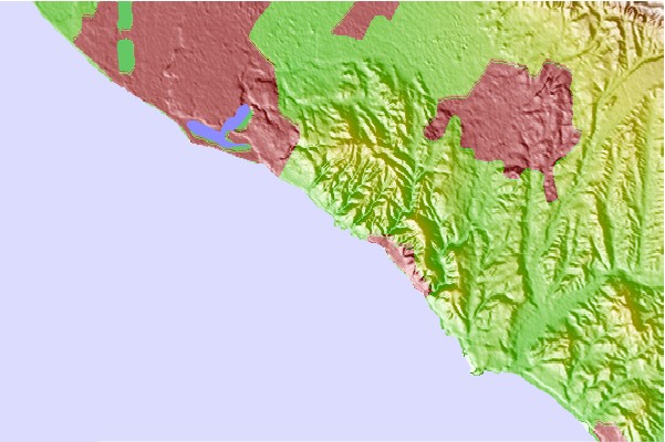 Surf breaks located close to Morro Beach