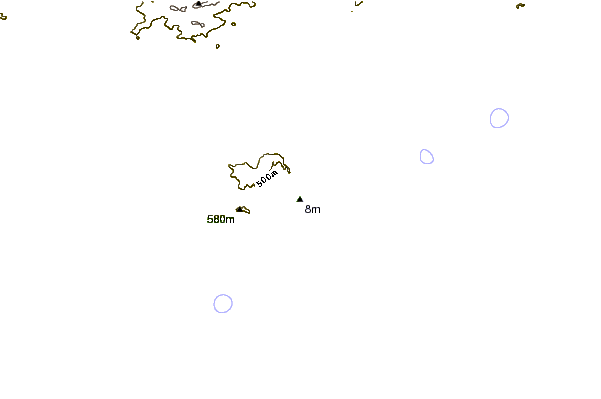 Shoreline around Morro do Jureia