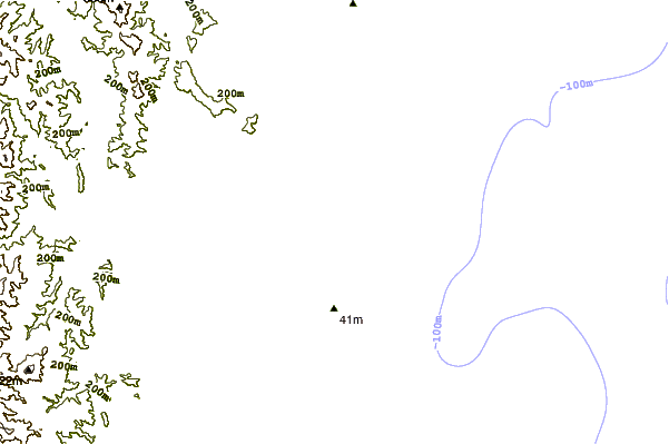 Shoreline around Moruya Breakwater