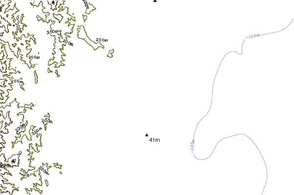Shoreline around Moruya Breakwater
