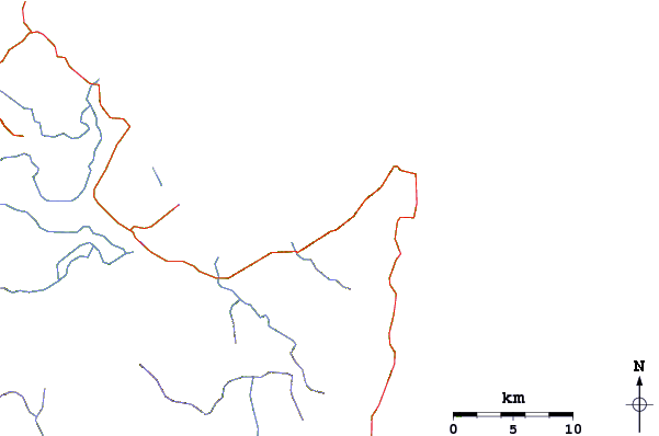 Roads and rivers around Moshi-Moshi