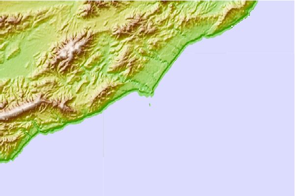 Surf spots located close to Motunau Beach