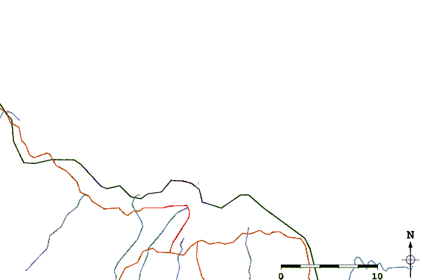 Roads and rivers around Mount Maunganui