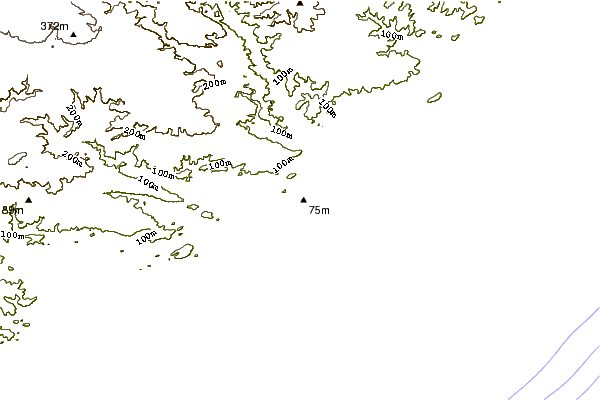 Shoreline around Mtati