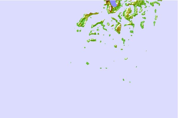 Surf spots located close to Mu omu a (M&Ms)