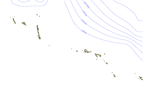 Shoreline around Mudjin Harbour (Middle-Caicos)