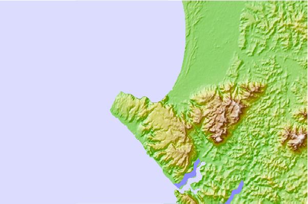 Surf spots located close to Mukerau Beach