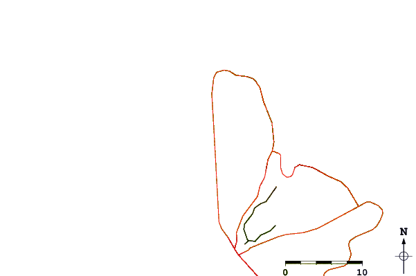 Roads and rivers around Mullins