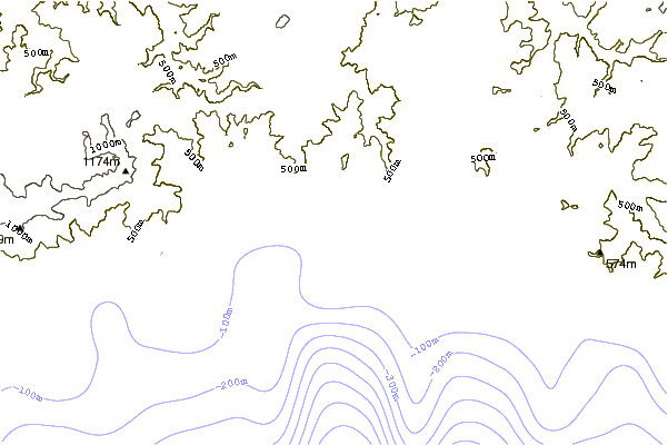 Shoreline around Multido (Genoa)