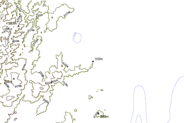 Shoreline around Murdering Bay