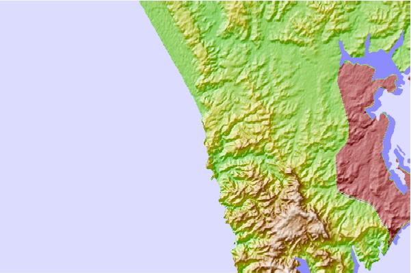 Surf spots located close to Muriwai Beach