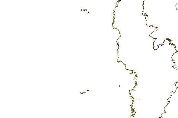 Shoreline around Mussels
